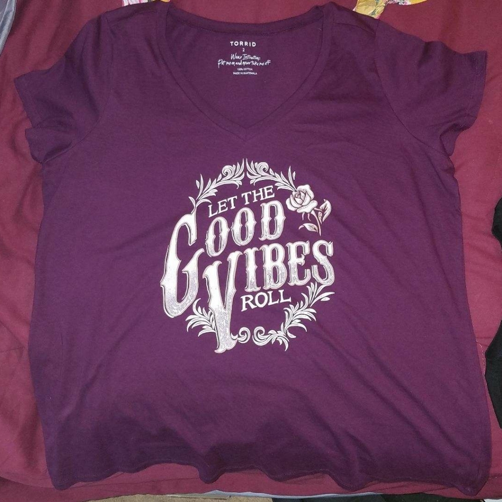 Purple VNeck